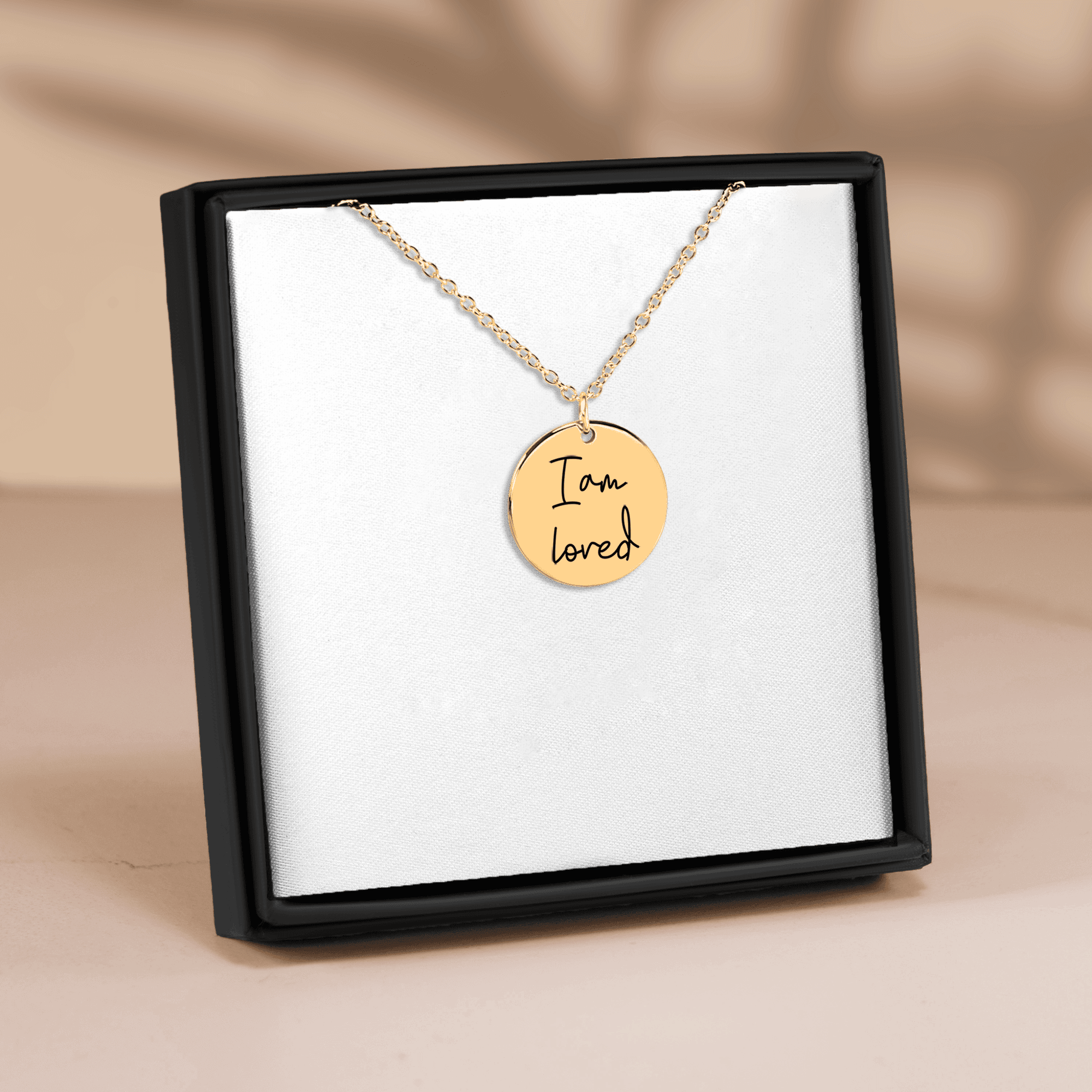 Affirmations Coin Necklace