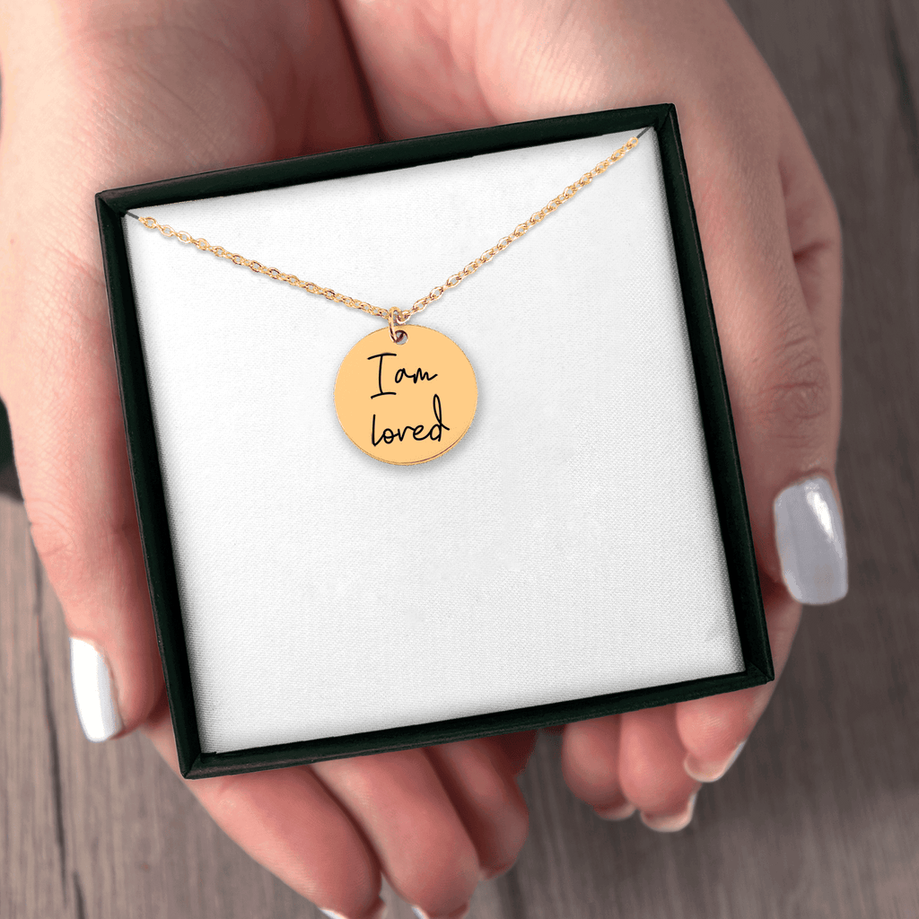 Affirmations Coin Necklace